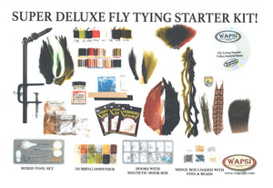 Wapsi Super Deluxe Fly Tying Kit