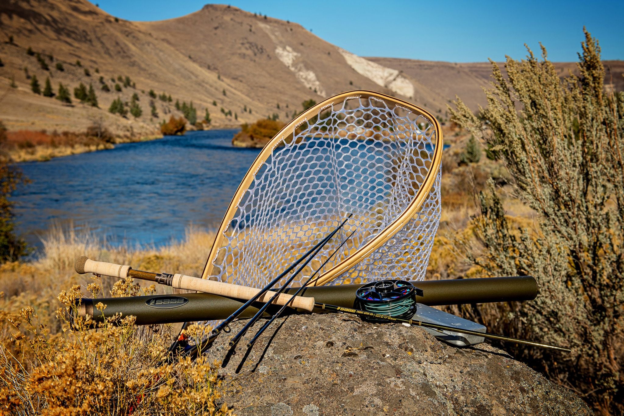 Sage Trout Spey HD Fly Rod - Fin & Fire Fly Shop