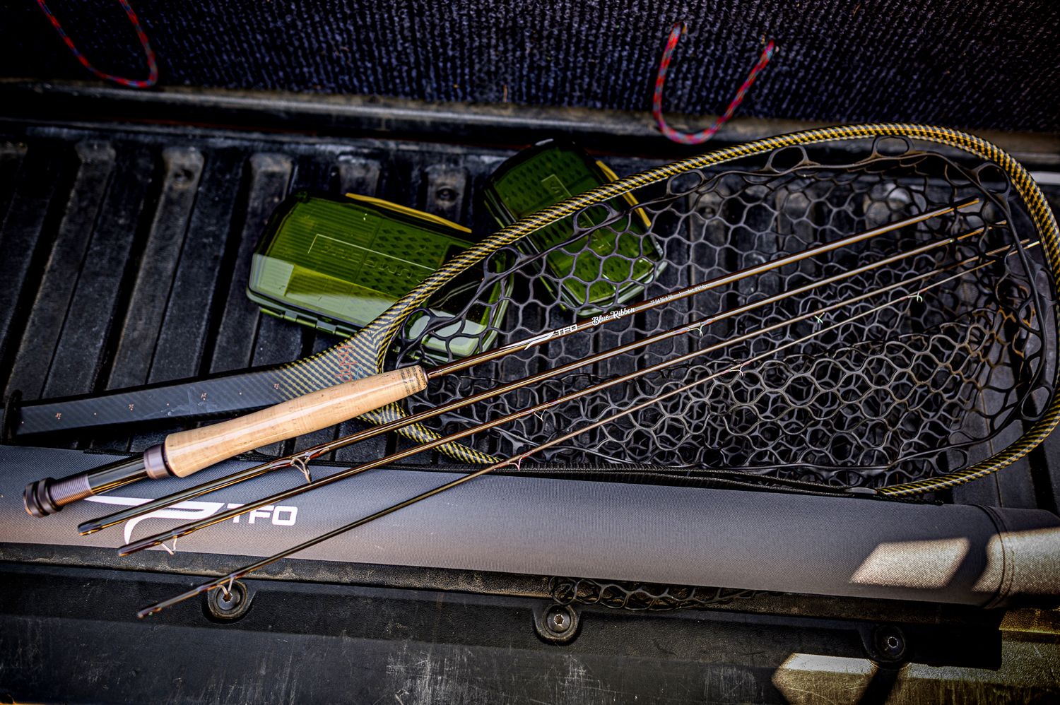 blue ribbon fly fishing net TFO Blue Ribbon Fly Rod