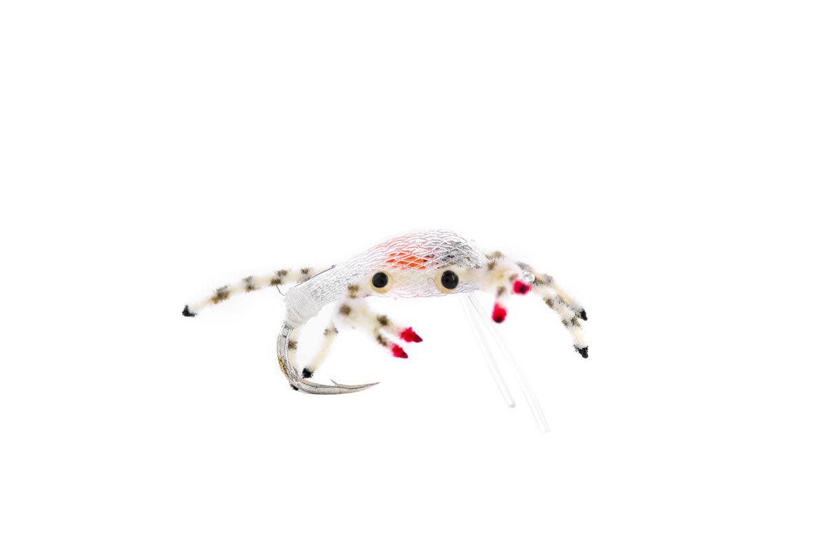 Umpqua's Alphlexo Crab  - White (3-Pack)