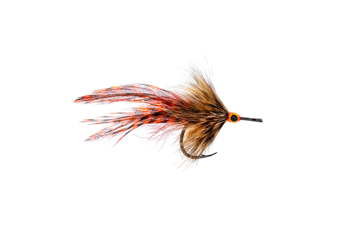 Umpqua Bigeye Tarpon - Orange/Grizzly (3-Pack)
