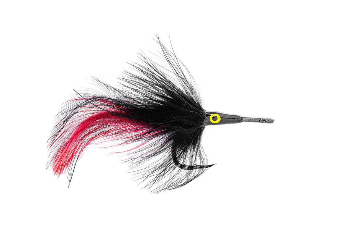 Umpqua Black Death - Red/Black (3-Pack)