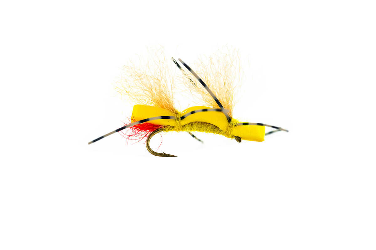 Umpqua Silvey's Chubby Sally - Yellow (3-Pack)