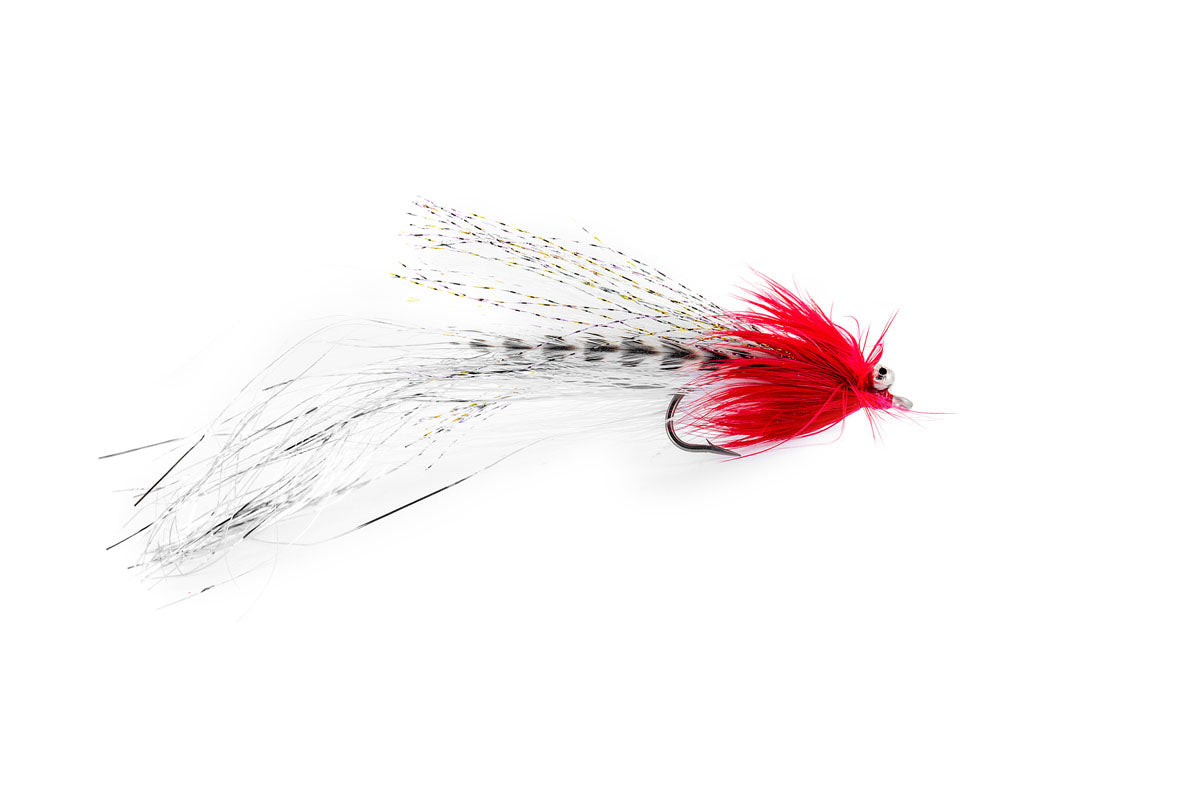Umpqua's Flashtail Whistler -Red/White (3-Pack)