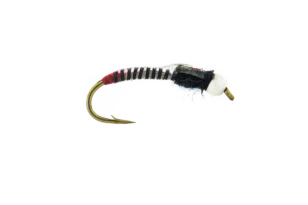 Umpqua Jumbo Juju Chironomid - Zebra (3-Pack)