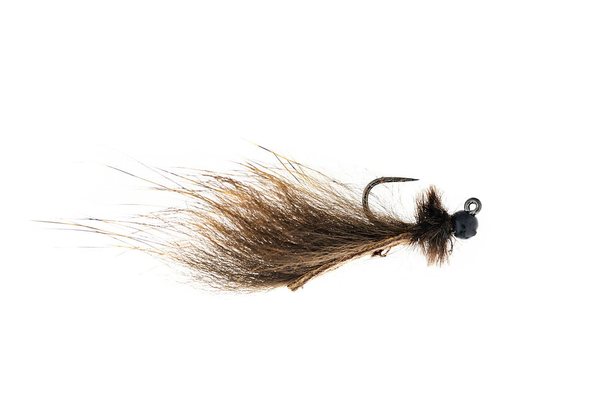 Umpqua Mini Jig Leech - Brown (3-Pack)