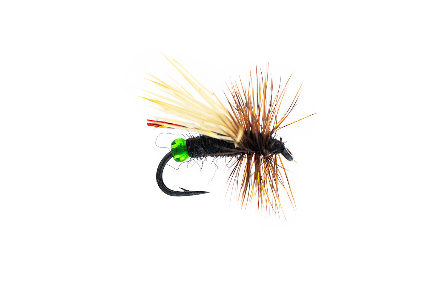 Umpqua Mother's Day Caddis - Black  (3-Pack)