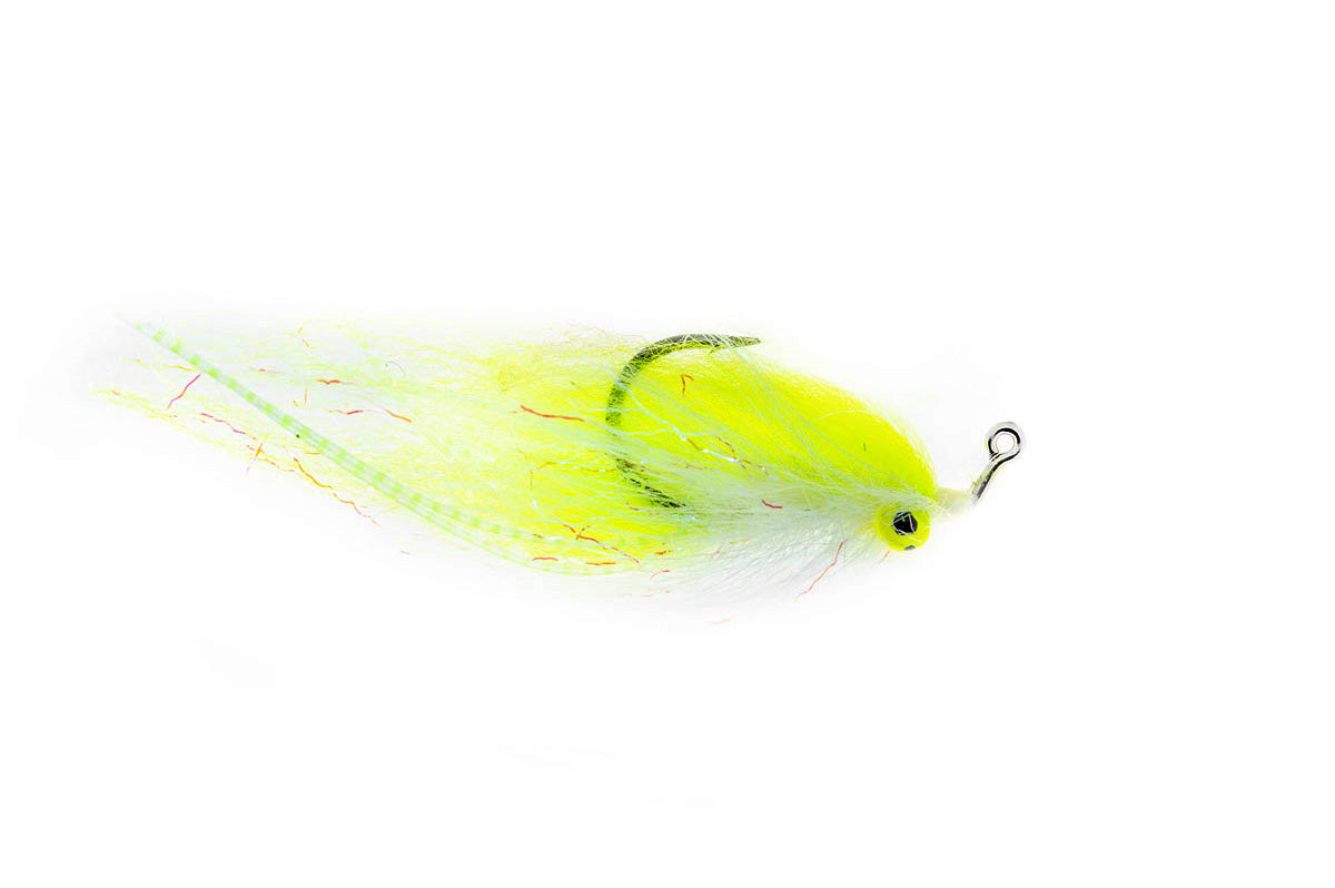 Umpqua Gerbec's Po Boy - Chartreuse/White (3-Pack)