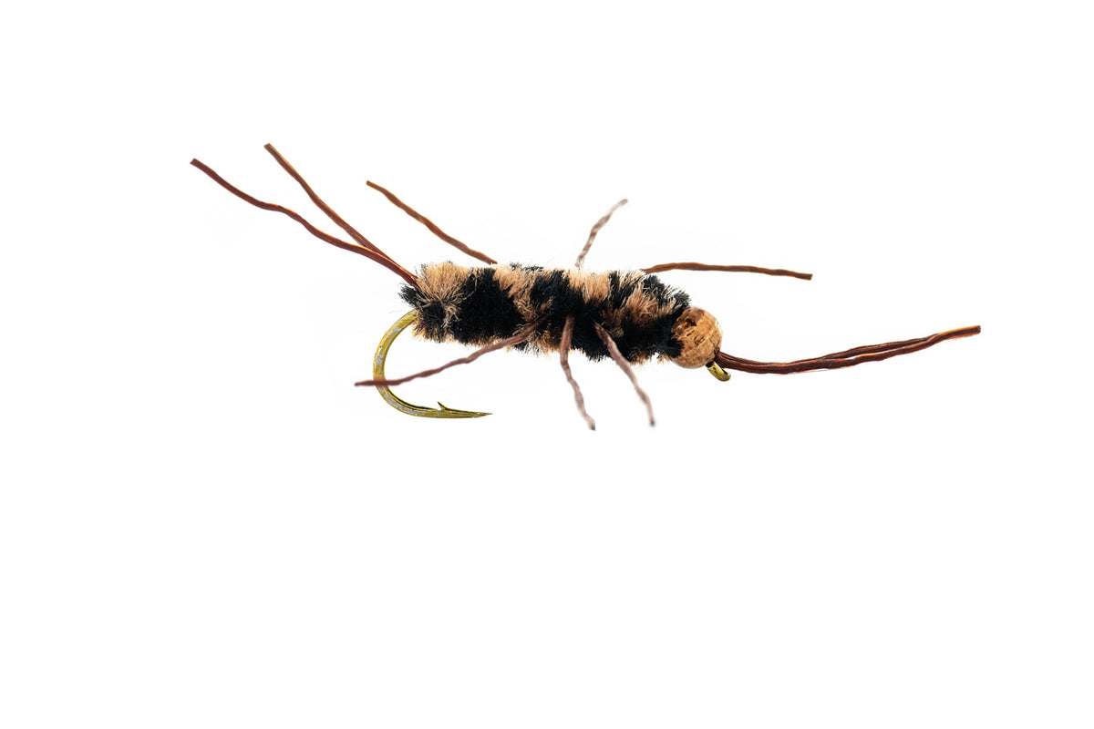 Umpqua Tungsten Rubberlegs - Coffee/Black (3-Pack)