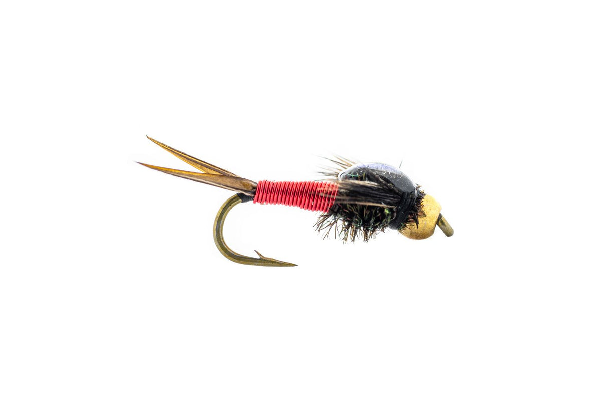 Umpqua Copper John, Barr's - Red (3-Pack)