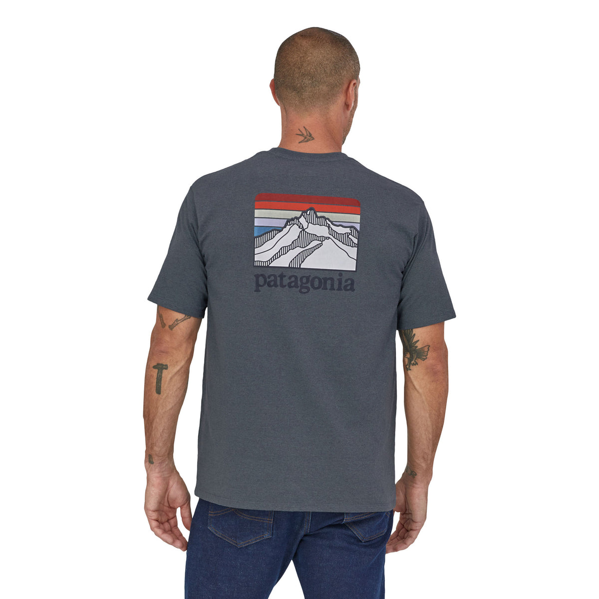 Patagonia M's Line Logo Ridge Pocket Responsibili-Tee