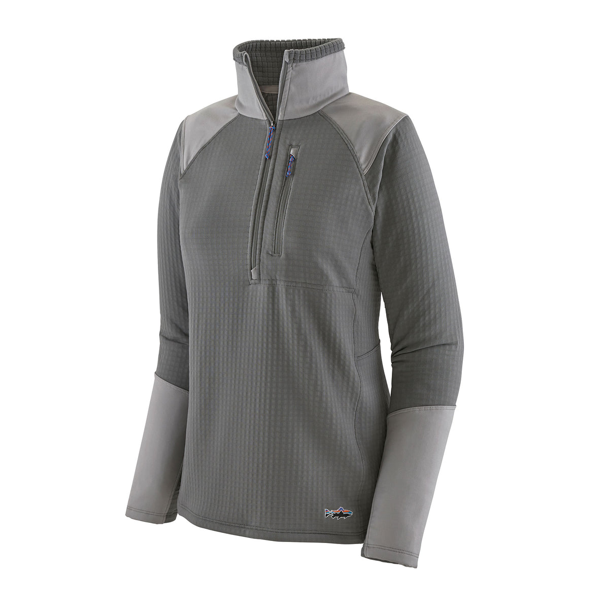 Patagonia W's L/S R1 Fitz Roy 1/4 Zip