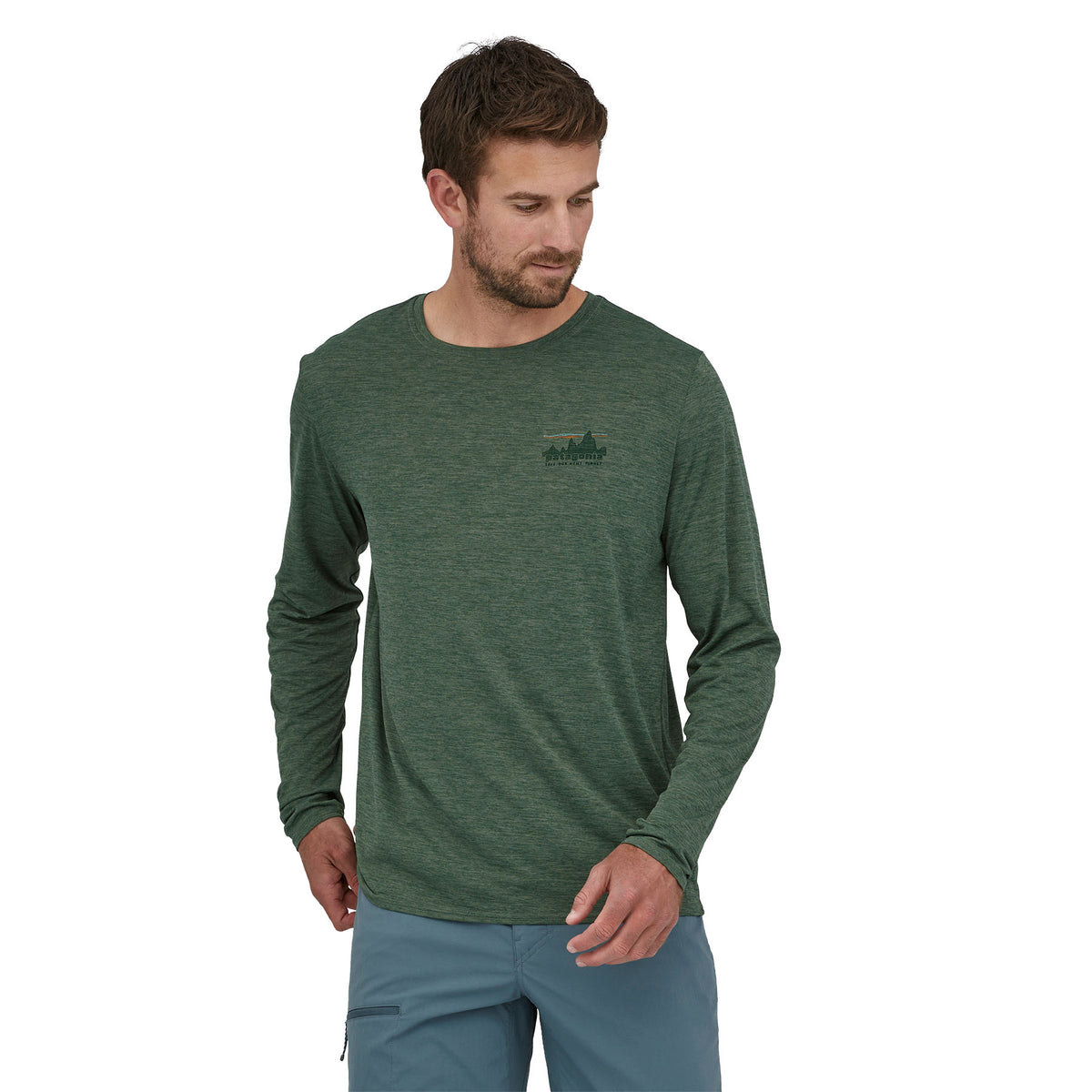 Patagonia M's L/S Capilene Cool Daily Graphic Shirt