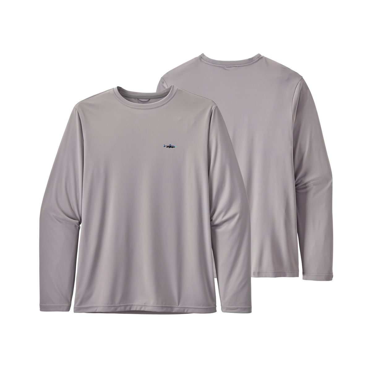 Patagonia M's L/S Capilene Cool Daily Fish Graphic Shirt