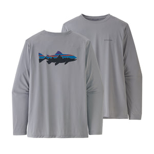Patagonia M's L/S Capilene Cool Daily Fish Graphic Shirt
