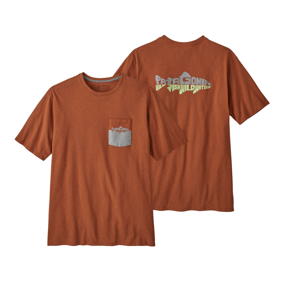Patagonia M's Wild Waterline Pocket Responsibili-Tee