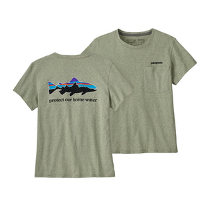 Patagonia W's Home Water Trout Pocket Responsibili-Tee