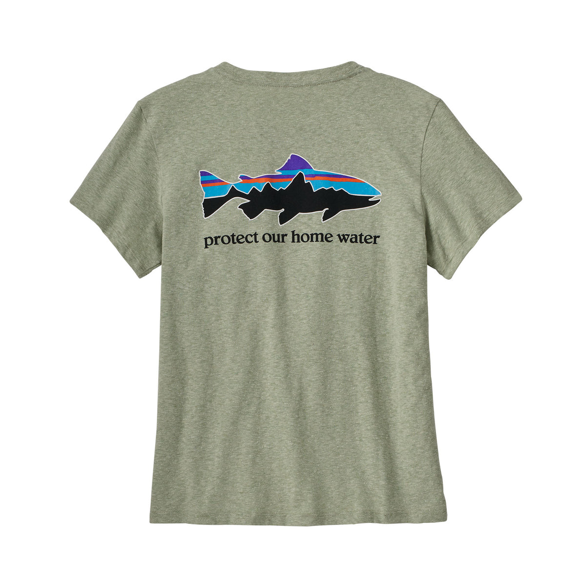 Patagonia W's Home Water Trout Pocket Responsibili-Tee