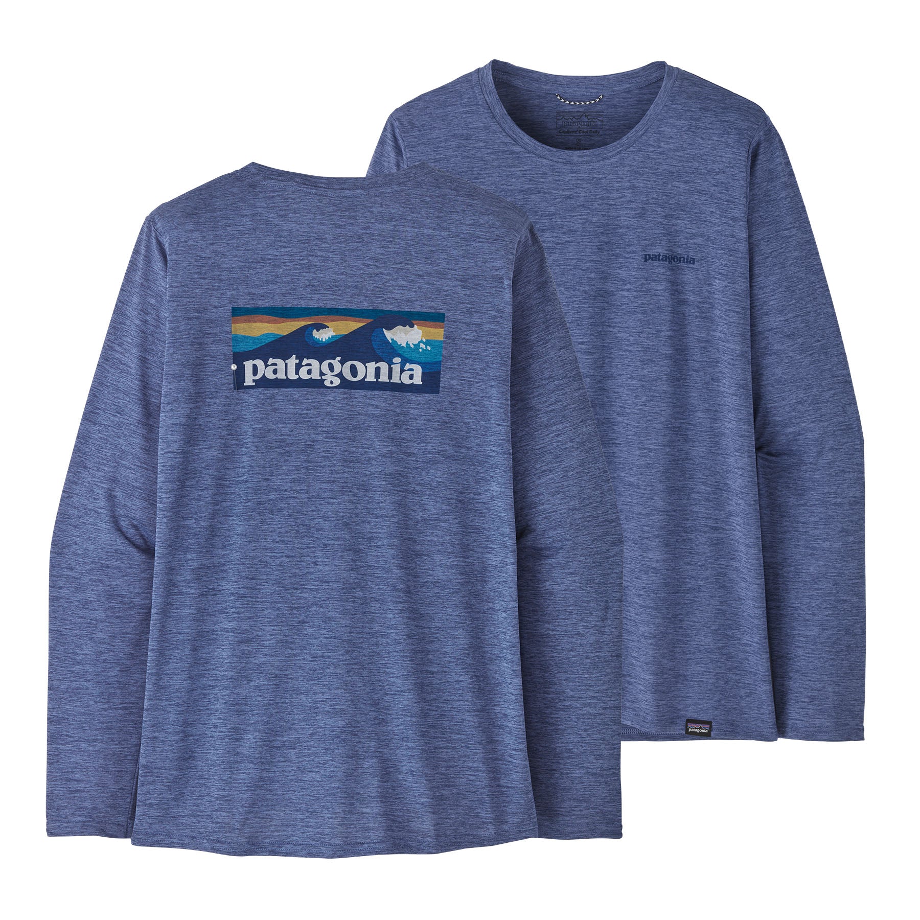 Patagonia W's L/S Capilene Cool Daily Graphic Shirt - Waters