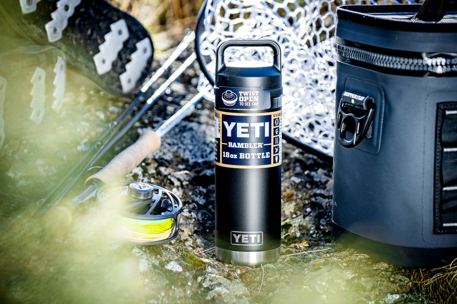 Yeti Rambler 18 Oz Bottle with Chug - Fin & Fire Fly Shop