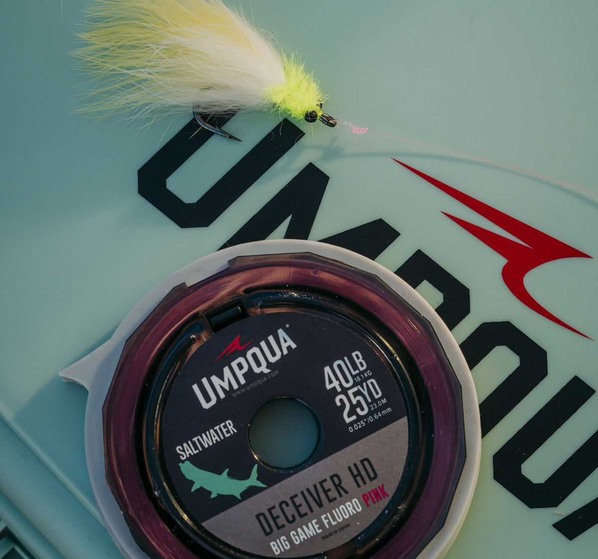 Umpqua Deceiver HD Big Game Fluorocarbon Tippet - Pink