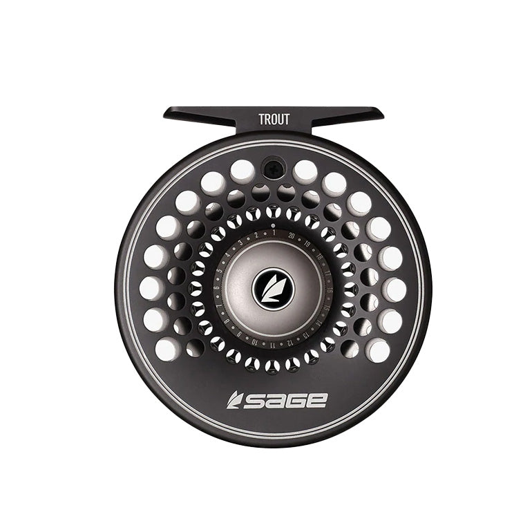 Sage Trout Fly Reel 6/7/8 / Stealth / Silver